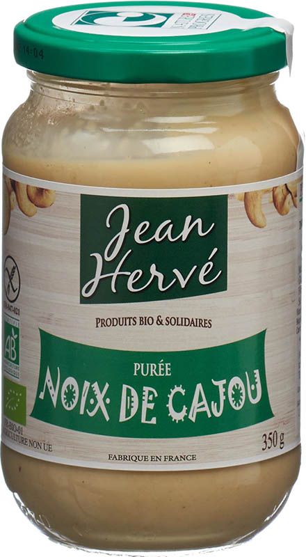 Purée de noix de cajou Jean Hervé sans sucre 350g