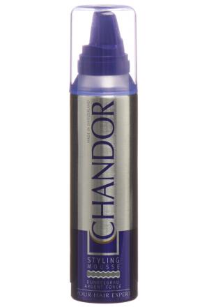 Chandor Colour Mousse coiffante gris foncé 150ml