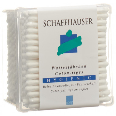 SCHAFFHAUSER Coton-tiges Hygienic 200 pièces SCHAFFHAUSER Coton-tiges Hygienic 200 pièces