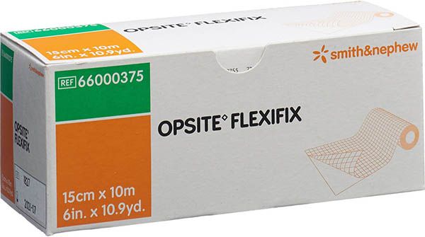 Rouleau de film transparent Opsite Flexifix 15cmx10m