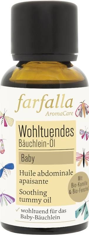 FARFALLA Huile abdominale pour bébé fenouil camomille 30ml FARFALLA Huile abdominale pour bébé fenouil camomille 30ml