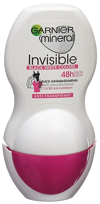 Garnier Déodorant Minéral Femme Invisi Roll-on BWC 50ml