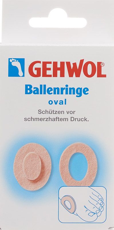 GEHWOL Anneaux pour orteils ovales 9 pièces GEHWOL Anneaux pour orteils ovales 9 pièces