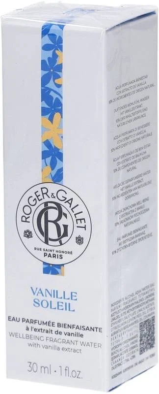 Roger & Gallet Eau Parfumée Vanille Soleil 30ml