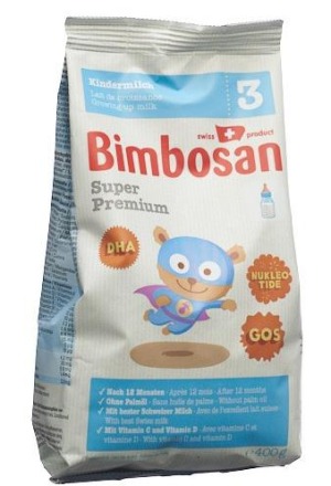Bimbosan Super Premium 3 lait pour enfants refill 400g