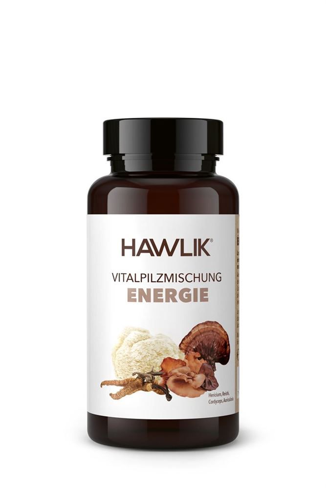 HAWLIK Mélange de champignons vitaux Capsules énergie 90 pièces