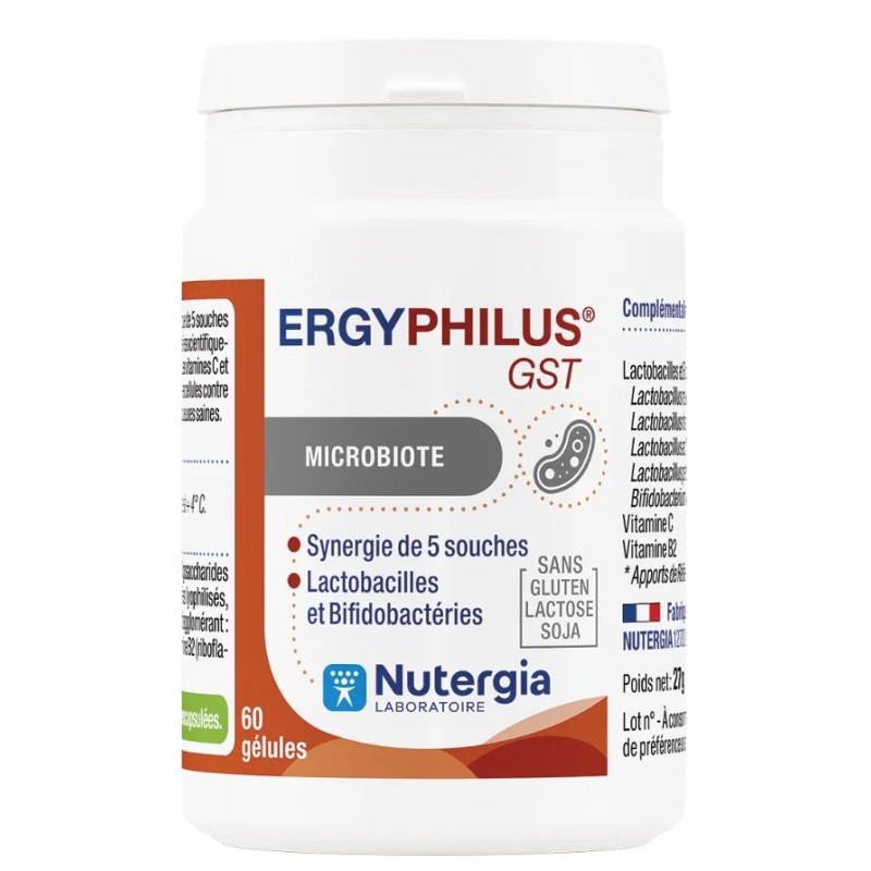 Nutergia Ergyphilus GST Gélules 60 pièces Nutergia Ergyphilus GST Gélules 60 pièces