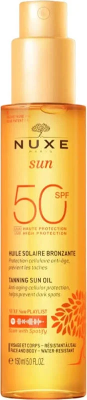 Nuxe Huile Bronzante Visage & Cor SPF50 150ml