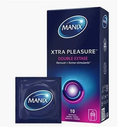 Préservatifs MANIX Xtra Pleasure 10 pièces