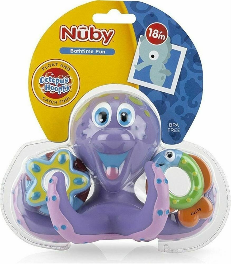 Nûby Pieuvre flottante avec figurines de jeu
