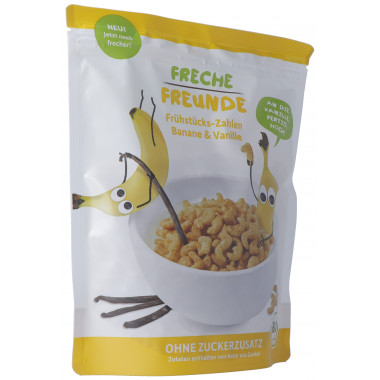 Fruits pour le petit déjeuner des amis coquins Banane & Vanille 125g