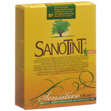 Sanotint Sensitive Light Coloration 87 blond doré très clair
