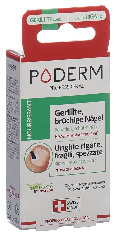 PODERM Ongles striés et cassants 8ml