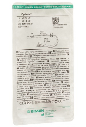 CYSTOFIX Point RTU Ball Kath CH12 40cm 12cm droit