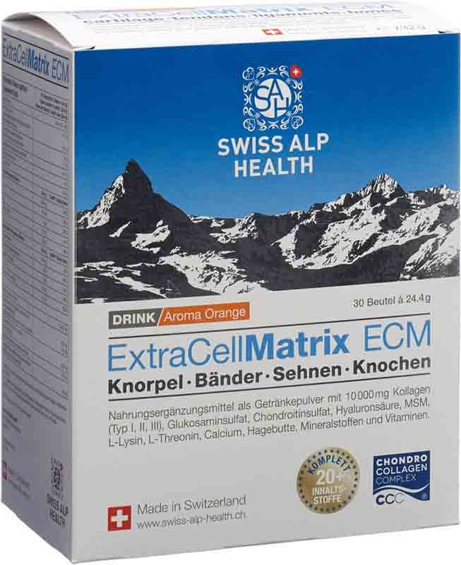 EXTRA CELL Matrix ECM boisson pour les articulations orange 30 pièces EXTRA CELL Matrix ECM boisson pour les articulations orange 30 pièces