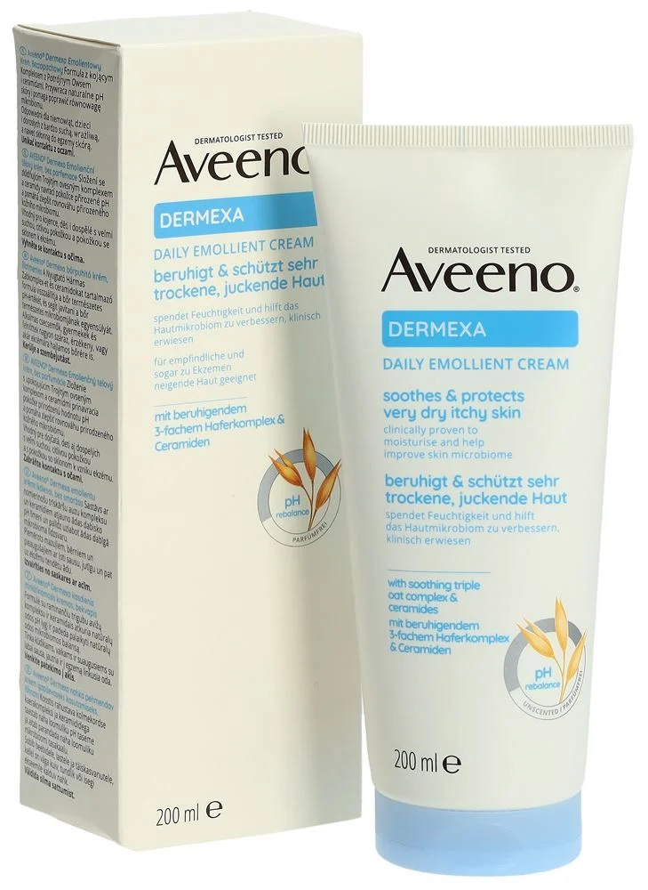 AVEENO Dermexa Crème Emolliente Tb 200ml