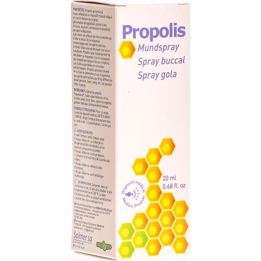 SOLMER Spray buccal à la propolis 20ml SOLMER Spray buccal à la propolis 20ml