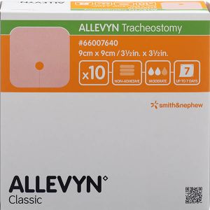Pansement Allevyn Tracheostomy 9x9cm 10 Btl