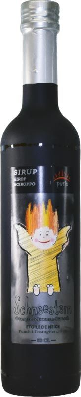 PURIS sirop Engeli étoile des neiges 6 bocaux 50cl