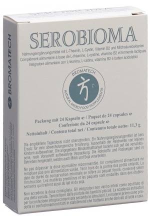 SEROBIOMA BROMATECH gélules 24 pièces SEROBIOMA BROMATECH gélules 24 pièces