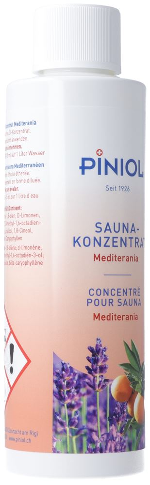 Piniol Concentré pour sauna Mediterania 250ml