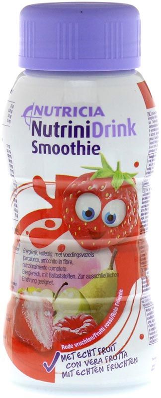 NUTRINIDRINK Smoothie fruits rouges 200ml
