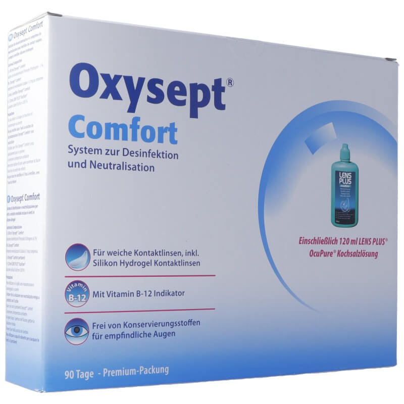 Solution Oxysept Comfort + LPOP 3 x 300ml Solution Oxysept Comfort + LPOP 3 x 300ml