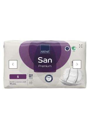 ABENA SAN Premium 5 violet 36 pièces