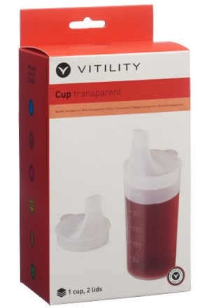 Gobelet Vitility transparent Gobelet Vitility transparent