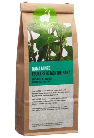 DIXA Menthe marocaine Nana BIO coupée 50g DIXA Menthe marocaine Nana BIO coupée 50g