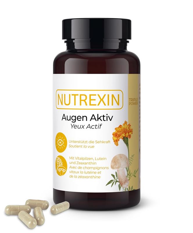 Nutrexin Gélules pour les Yeux Actifs 90 pièces Nutrexin Gélules pour les Yeux Actifs 90 pièces