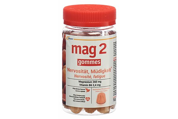 Gommes Mag 2 Pêche 45 pièces