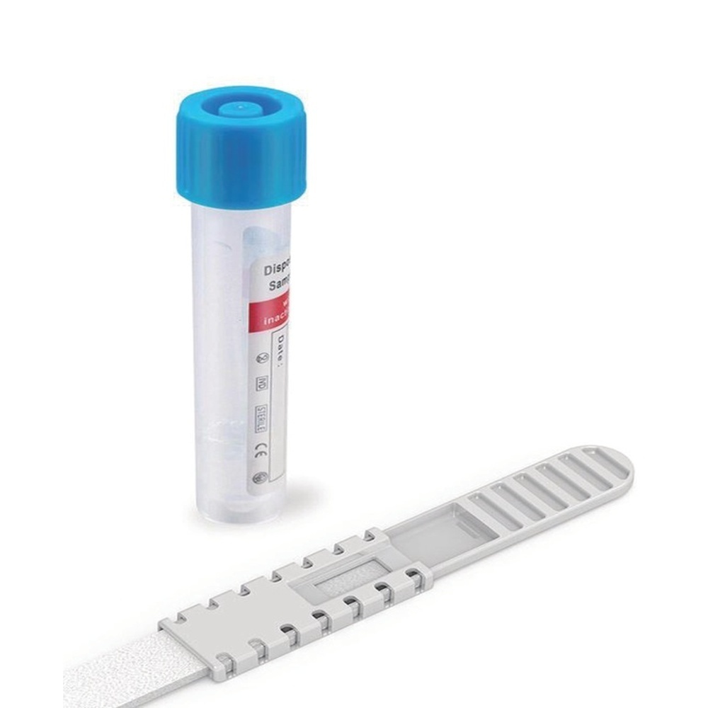 Système de prélèvement de salive QiDix - Echantillon de salive avec indicateur de remplissage