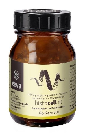 Gélules de nucléotides ERVA Histocell NT 60 pièces