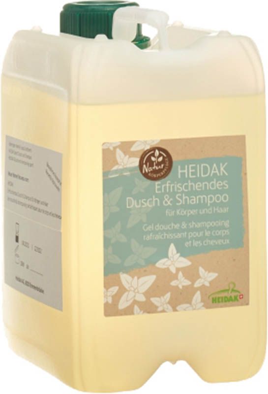 HEIDAK Douche et shampooing rafraîchissants 2.5kg HEIDAK Douche et shampooing rafraîchissants 2.5kg