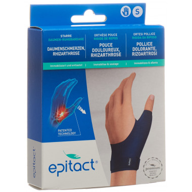 Bandage rigide de repos du pouce Epitact S droit