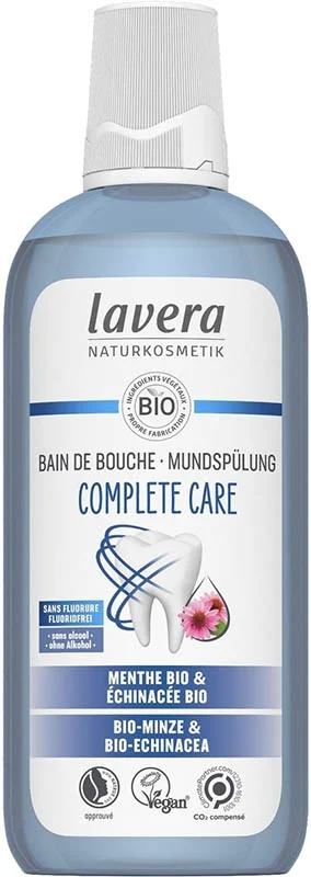 Bain de bouche LAVERA Complete Care, flacon de 400 ml