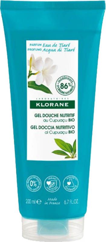 Klorane Gel douche Eau de Tiaré 200ml