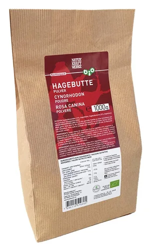 NaturKraftWerke Poudre de cynorrhodon bio 1 000 g