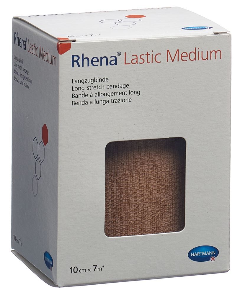Rhena Lastic Medium 10cmx7m couleur chair