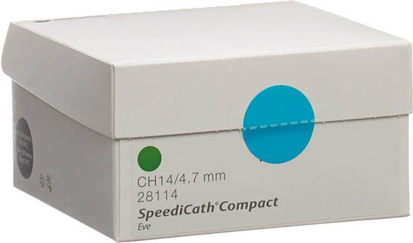 SpeediCath Compact Eve 1x cathéter CH14 femme 30 pièces