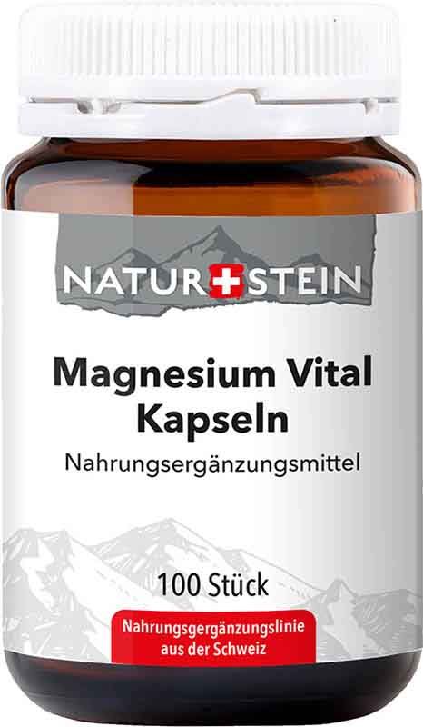 Pierre naturelle Magnésium Vital gélules 100 pièces Pierre naturelle Magnésium Vital gélules 100 pièces