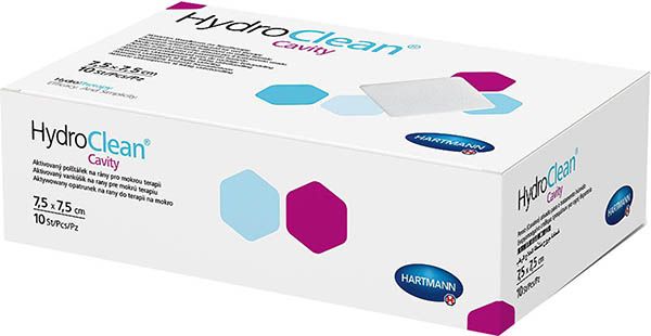 HYDROCLEAN cavity 7.5x7.5cm 10 pièces