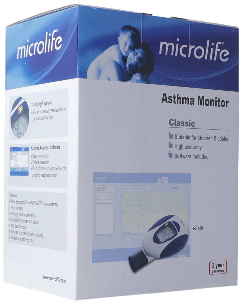 MICROLIFE PF100 Moniteur d'asthme électronique MICROLIFE PF100 Moniteur d'asthme électronique