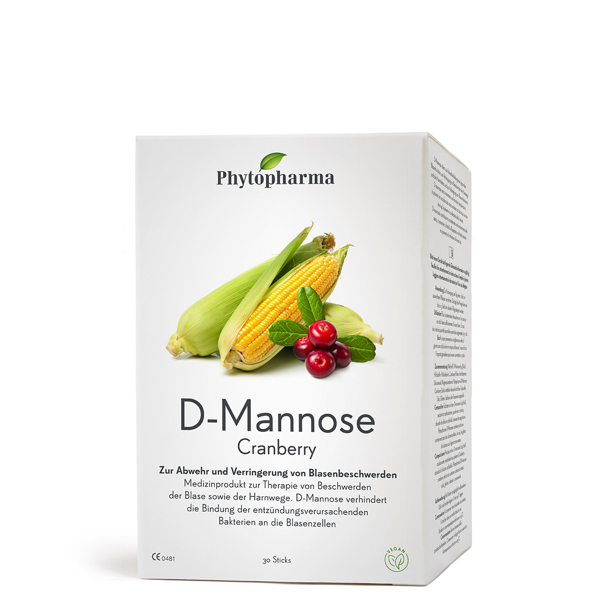 PHYTOPHARMA D-Mannose Cranberry Stick 24 pièces