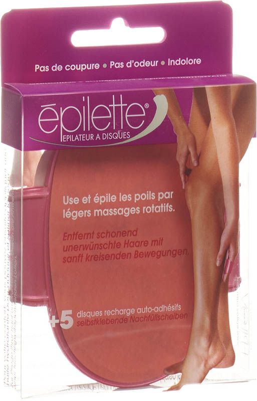 feuille d'épilation epilette