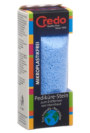 CREDO Pierre de pédicure en mousse de verre