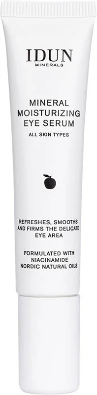 Sérum hydratant minéral pour les yeux IDUN Face Care, 15 ml