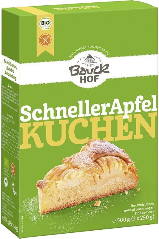 BAUCKHOF La tarte aux pommes rapide glutenfr 2 x 250g BAUCKHOF La tarte aux pommes rapide glutenfr 2 x 250g