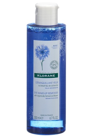 Klorane Bleuet démaquillant pour les yeux 200ml